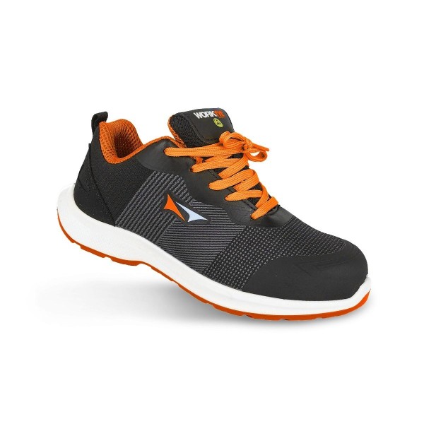Zapato race s3 naranj 45